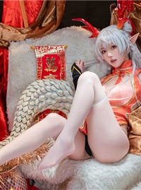 Abao is also a bunny girl NO.084, celebrating the Chinese New Year with the Dragon Sister(29)